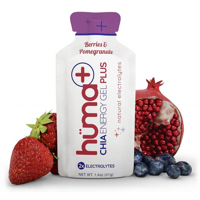 Gel Energético Huma Plus Berries & Pomegranate